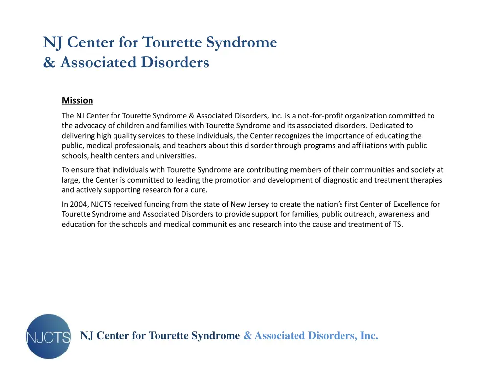 nj center for tourette syndrome associated 2