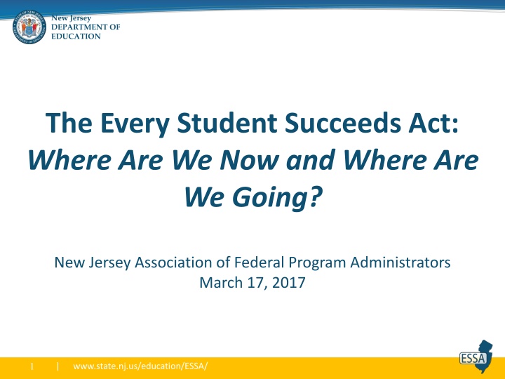 new jersey department of education