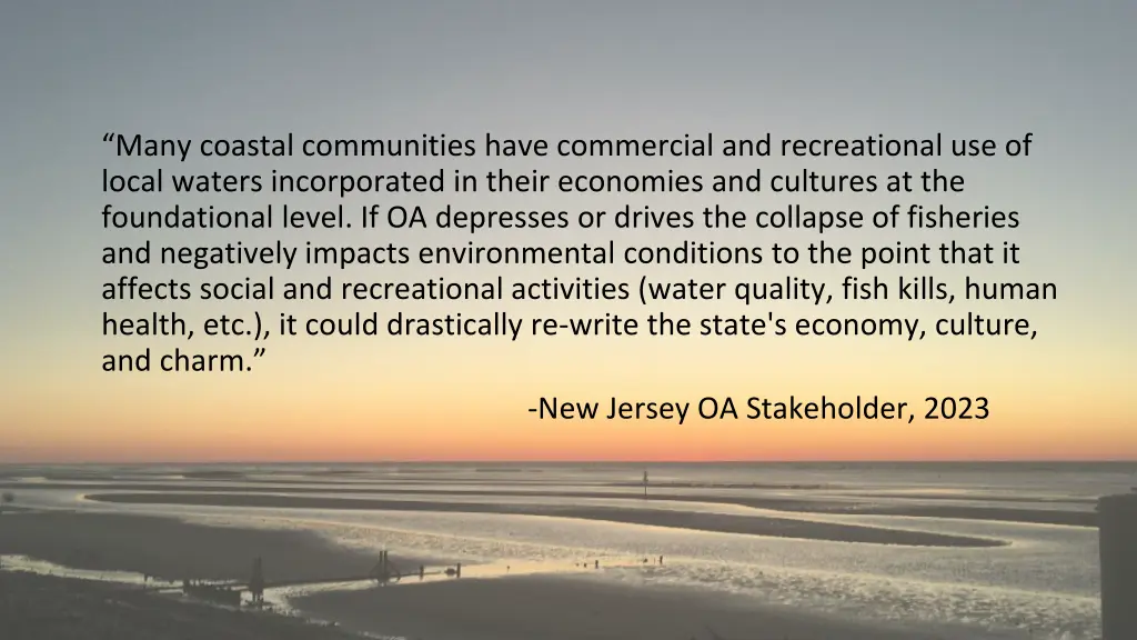 many coastal communities have commercial