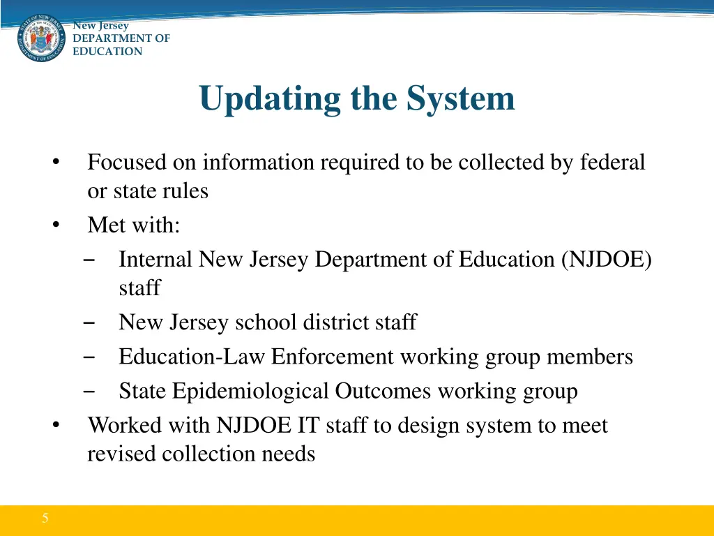 new jersey department of education 4