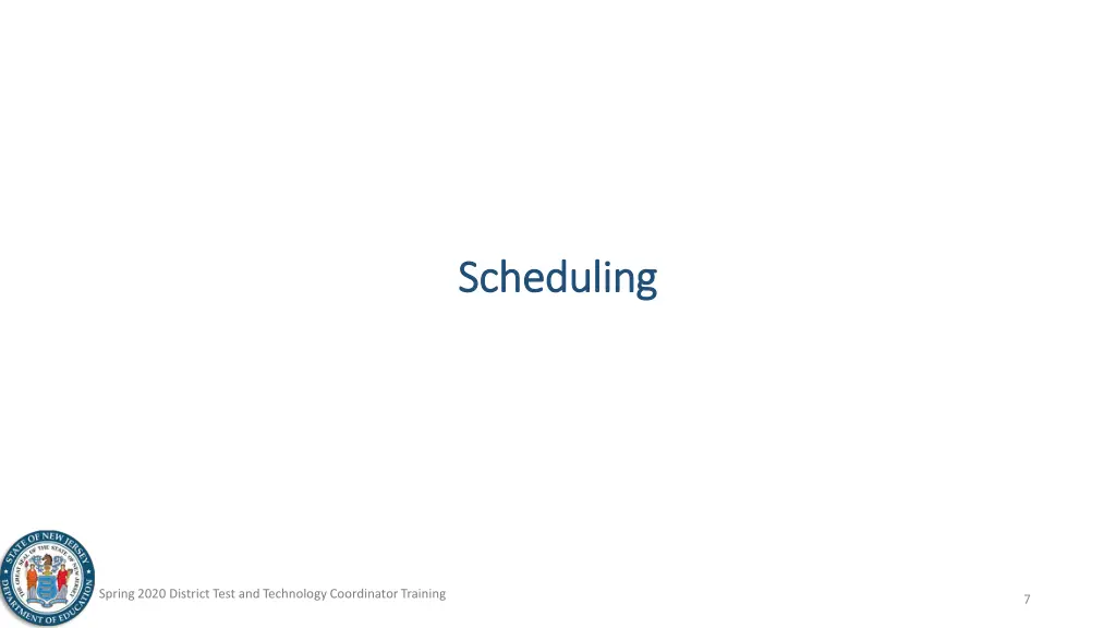 scheduling scheduling