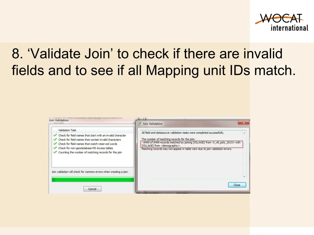 8 validate join to check if there are invalid