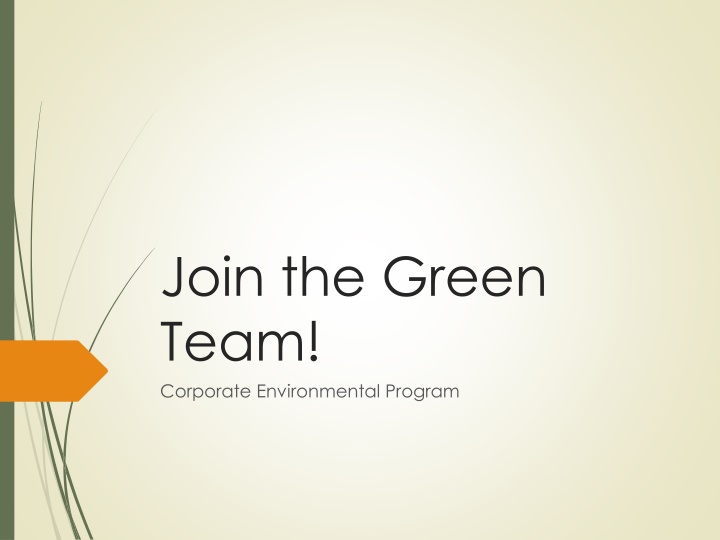 join the green team corporate environmental