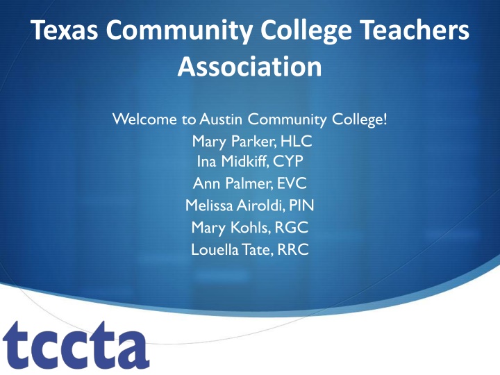 texas community college teachers association