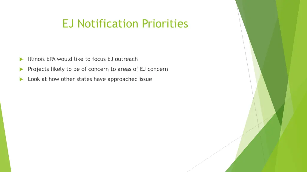 ej notification priorities