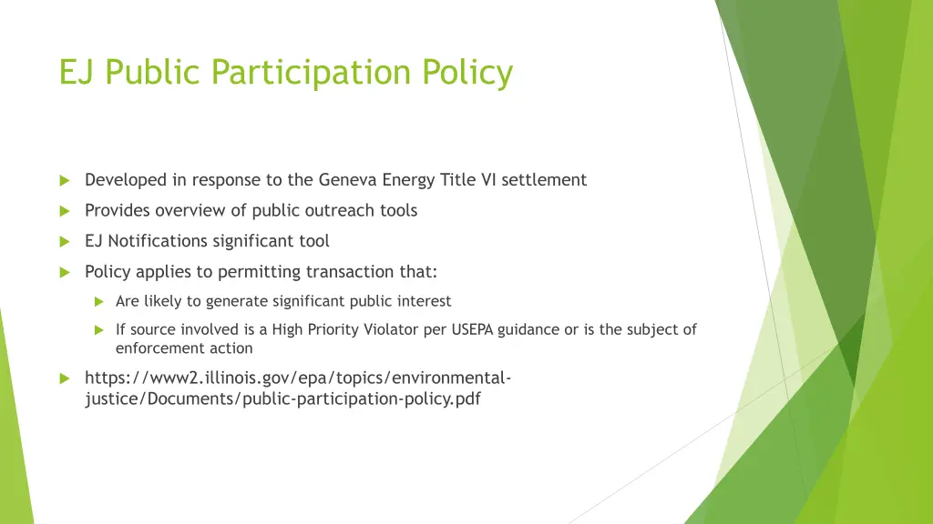 ej public participation policy