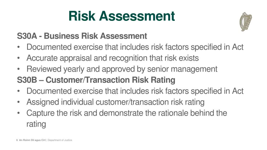 risk assessment