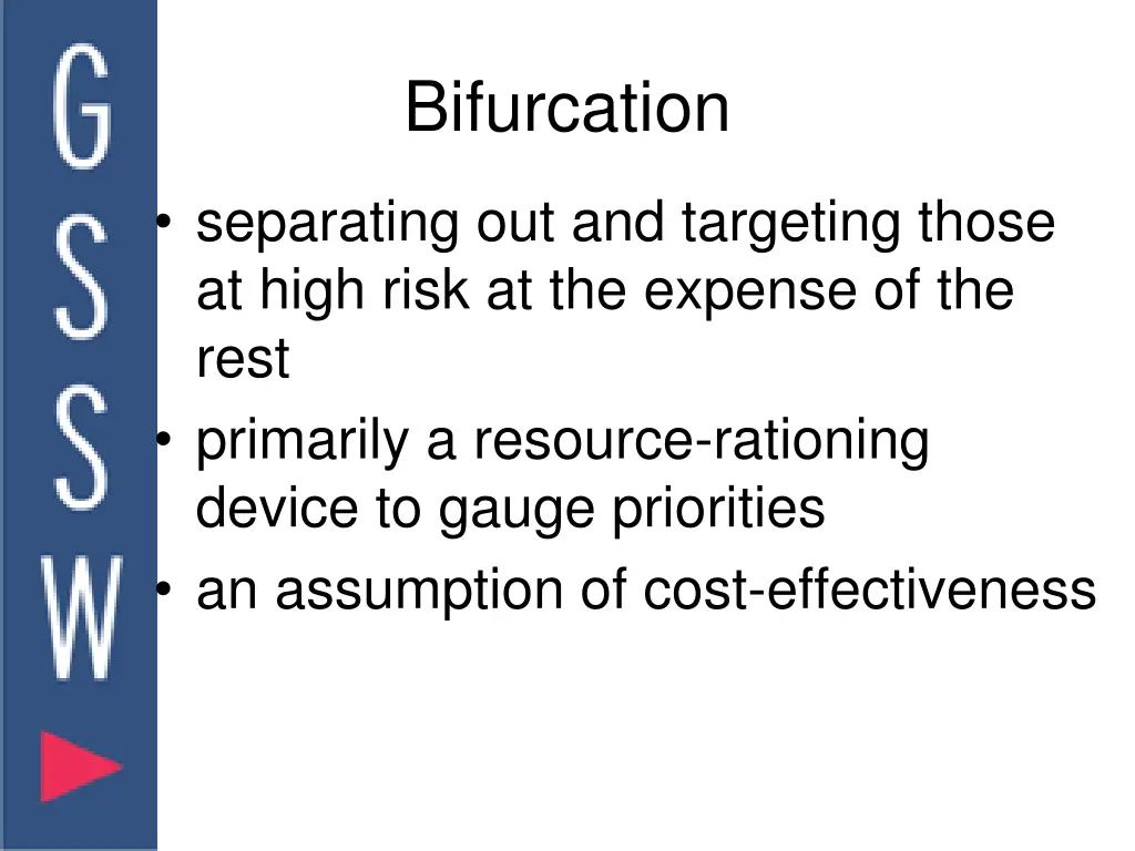 bifurcation