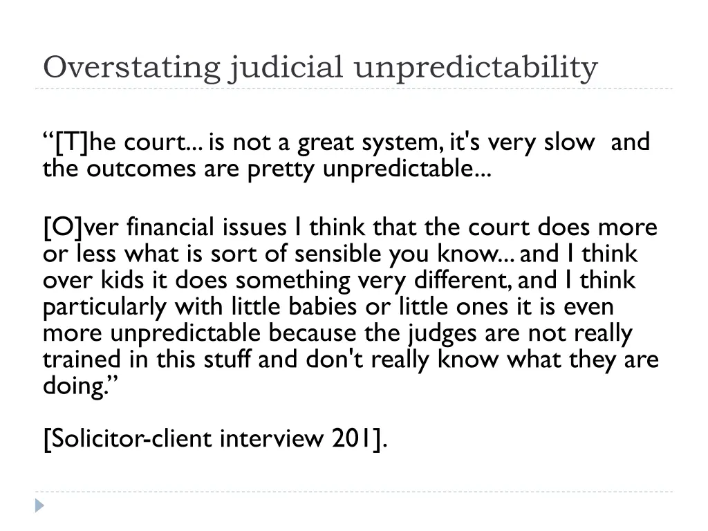 overstating judicial unpredictability