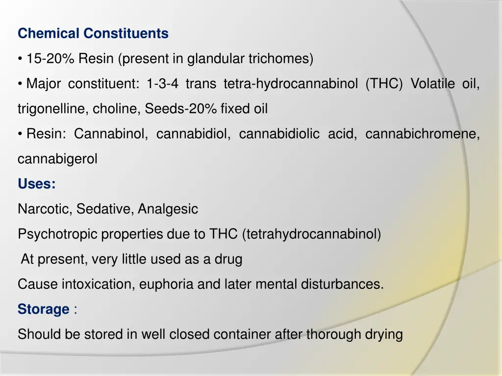 chemical constituents