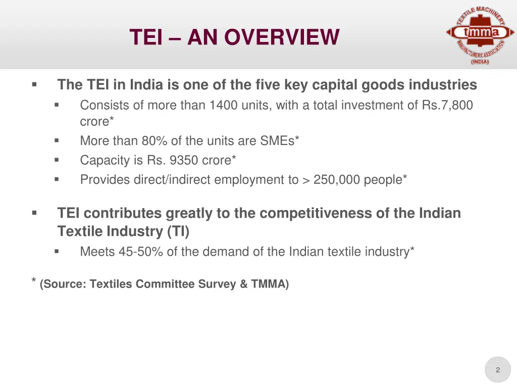 tei an overview