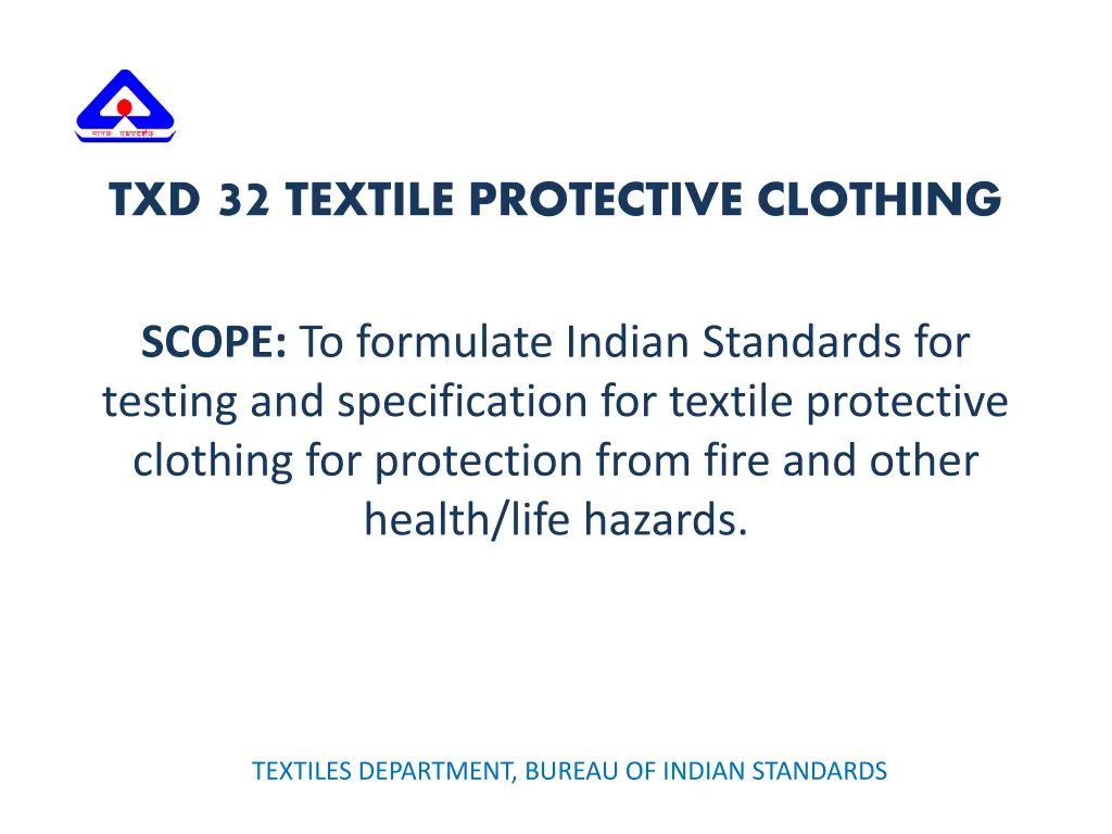 txd 32 textile protective clothing