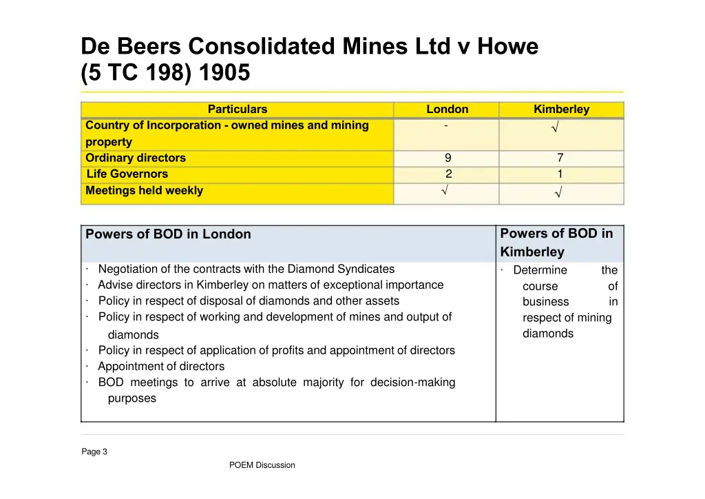 de beers consolidated mines ltd v howe