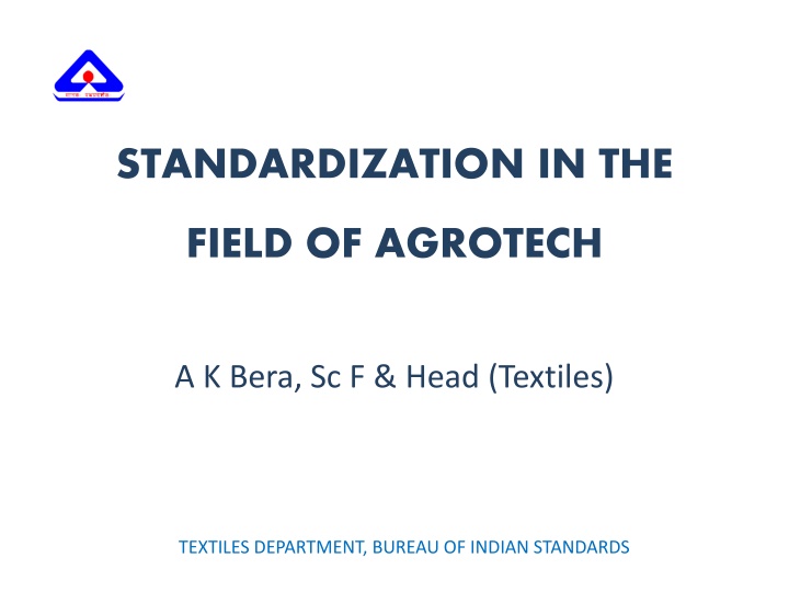 standardization in the