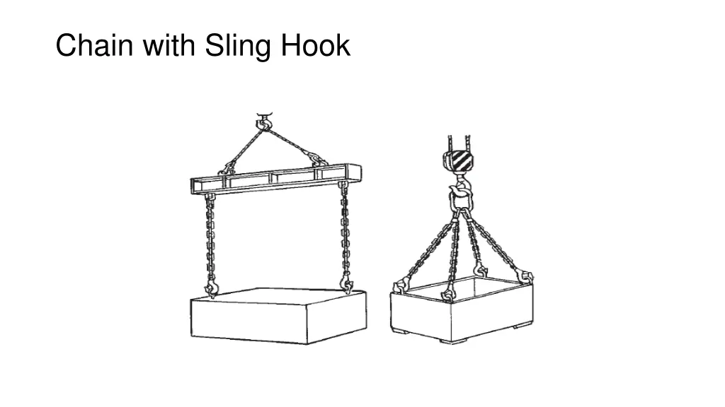 chain with sling hook