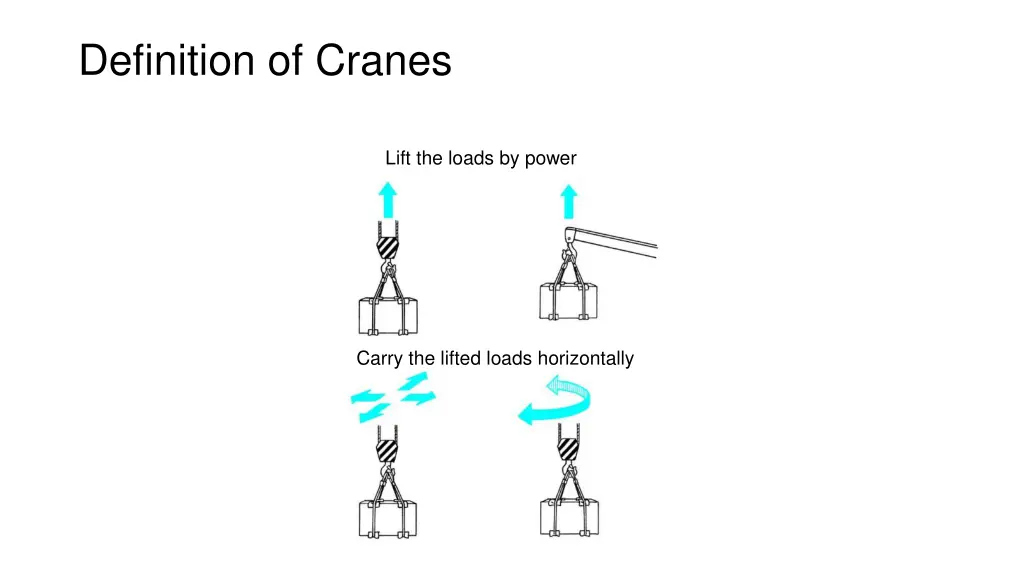 definition of cranes