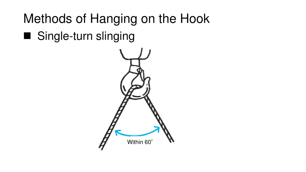 methods of hanging on the hook