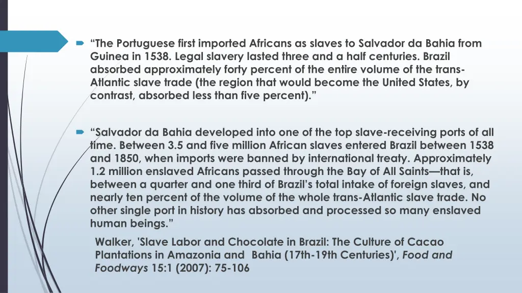 the portuguese first imported africans as slaves