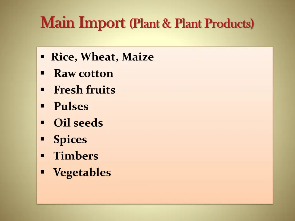 main import main import plant plant products