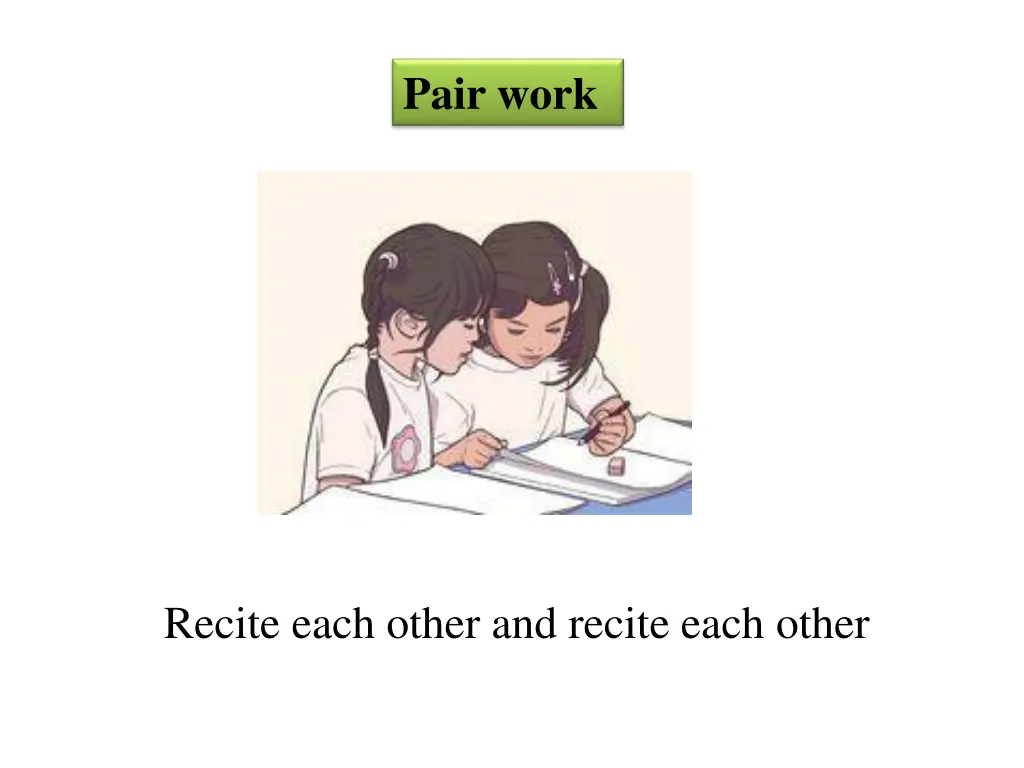 pair work