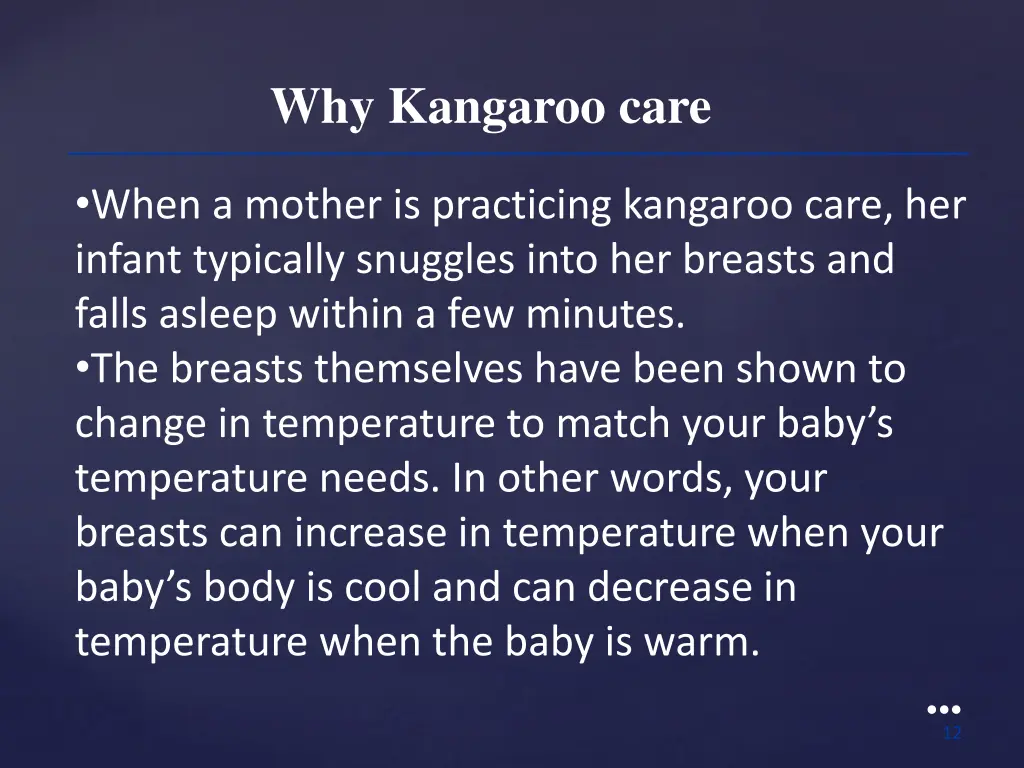 why kangaroo care 1