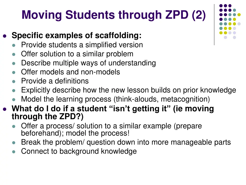 moving students through zpd 2