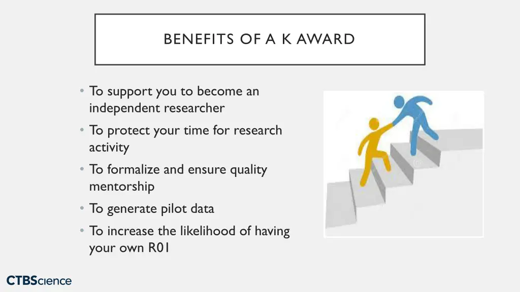 benefits of a k award