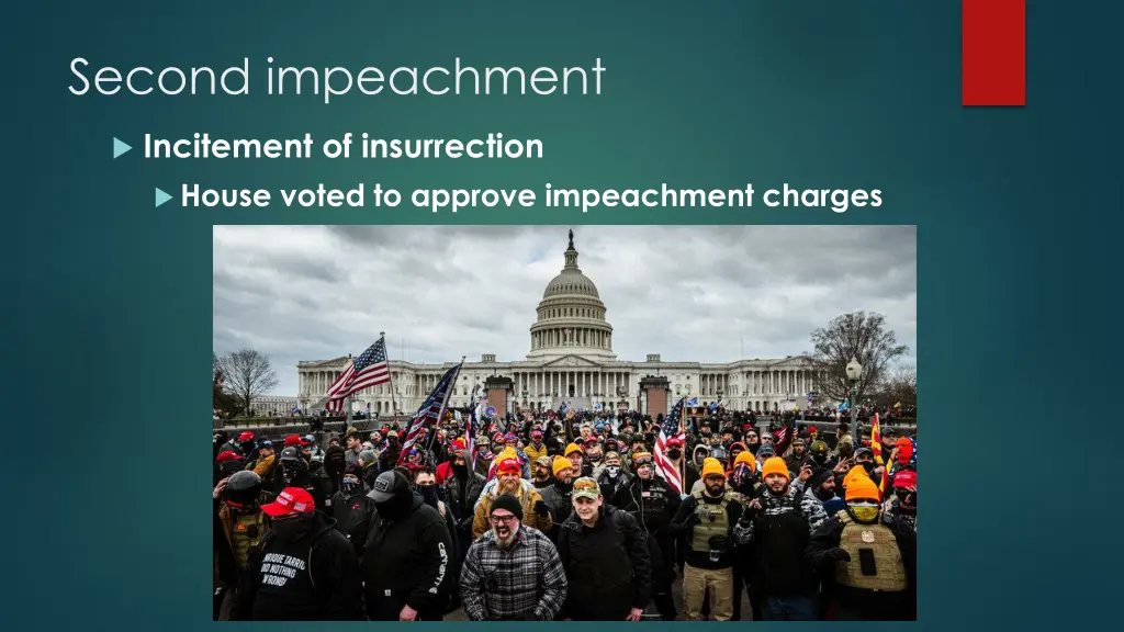 second impeachment