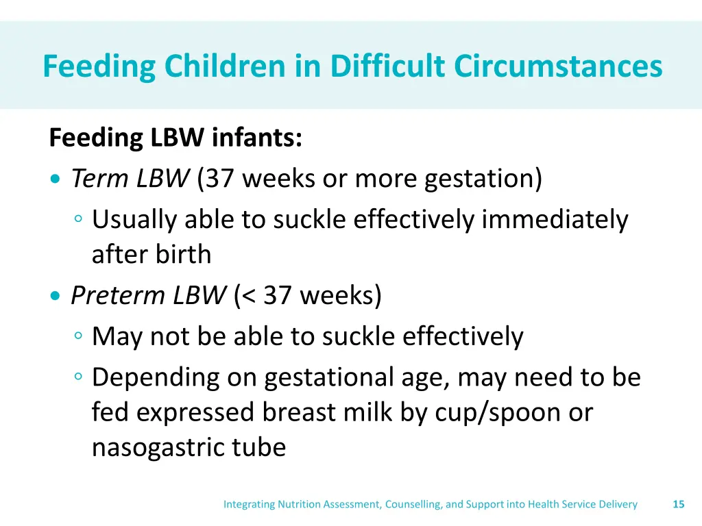 feeding children in difficult circumstances 1