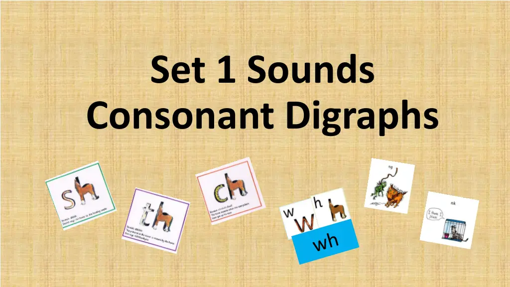 set 1 sounds consonant digraphs