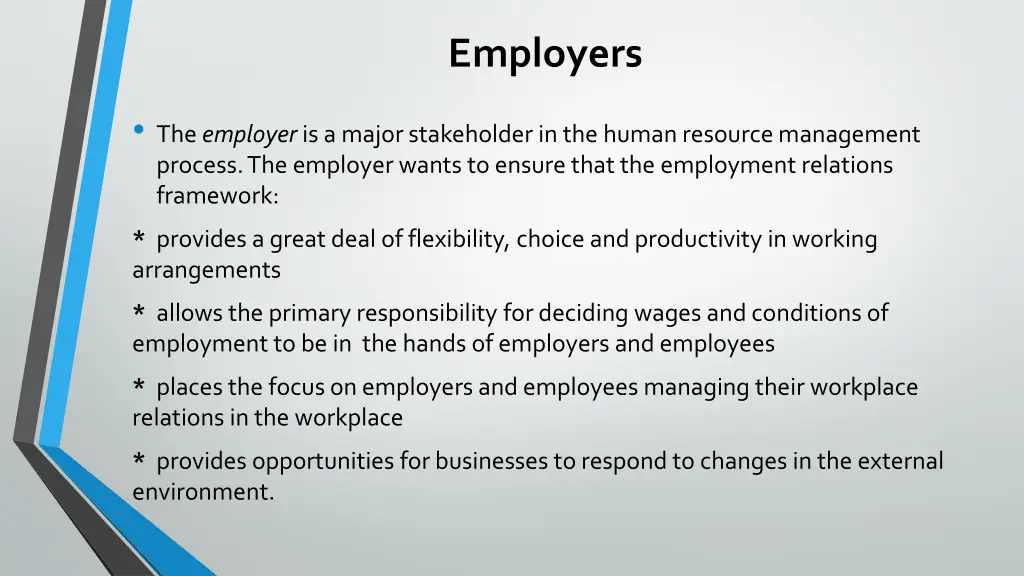 employers