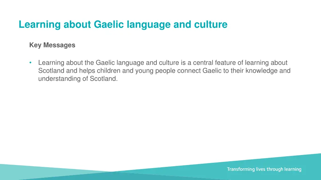 learning about gaelic language and culture