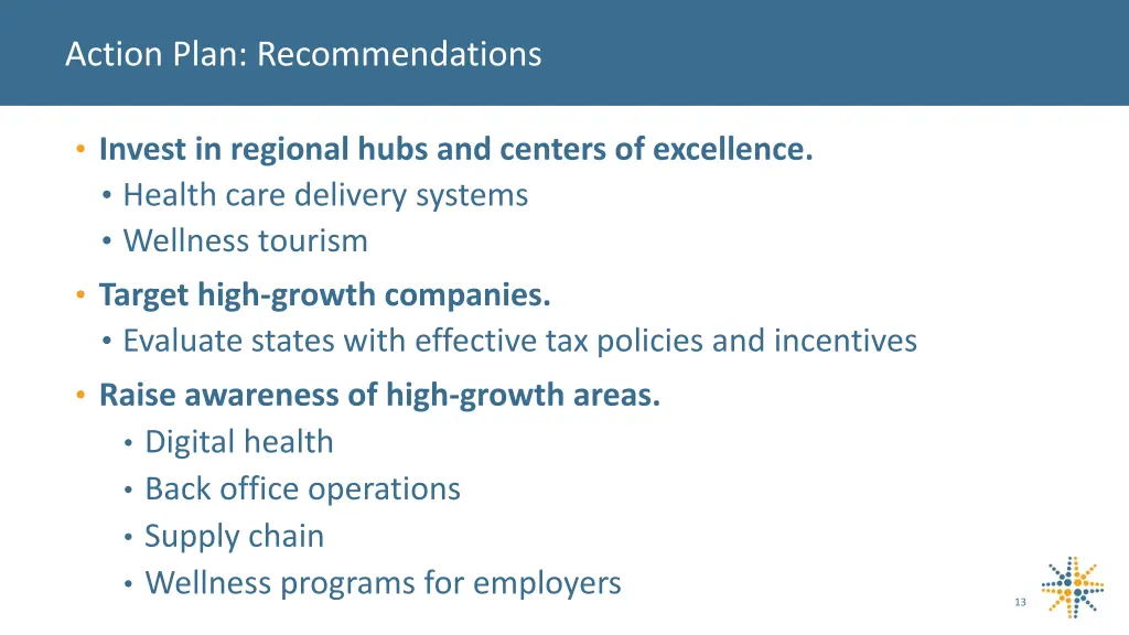 action plan recommendations