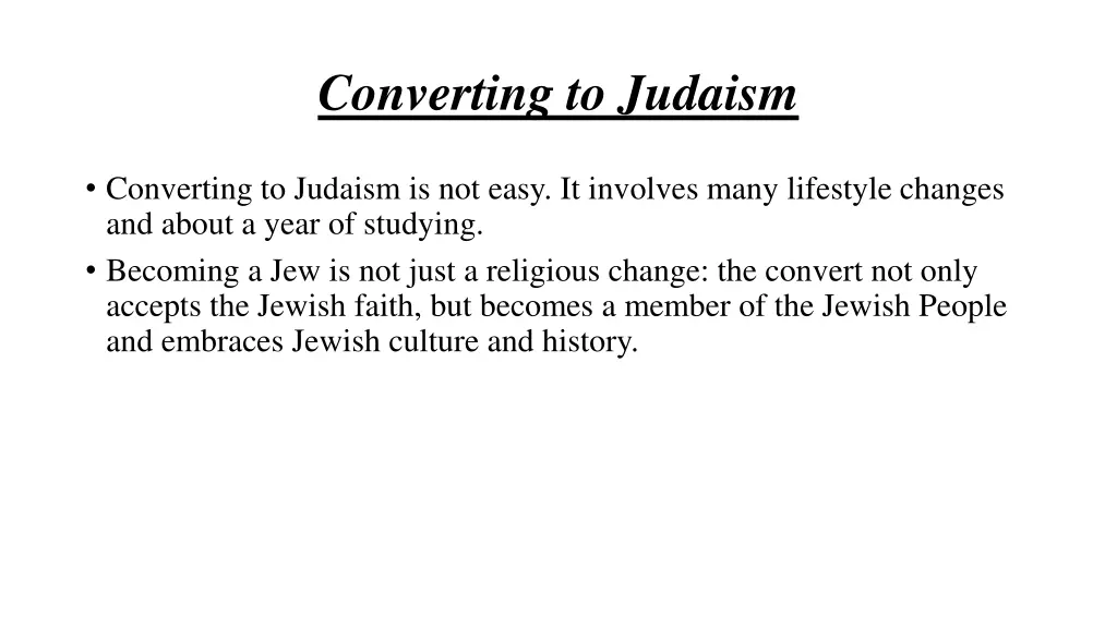 converting to judaism