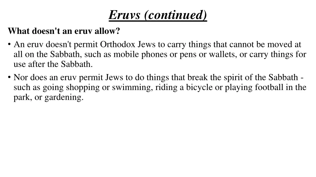 eruvs continued 1