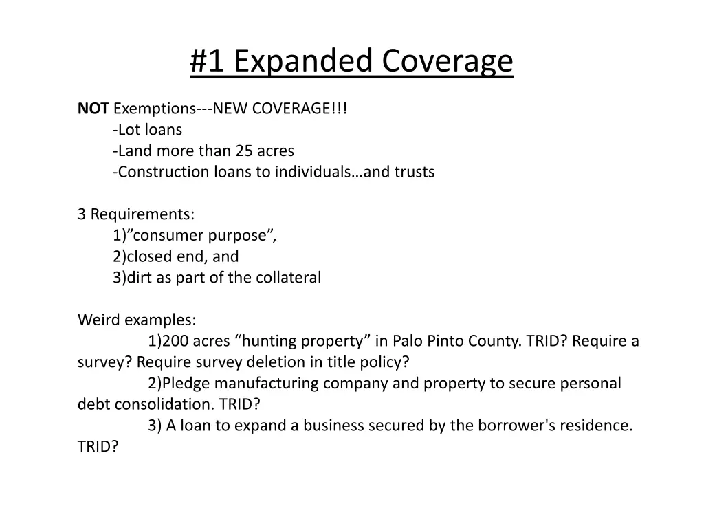 1 expanded coverage 10