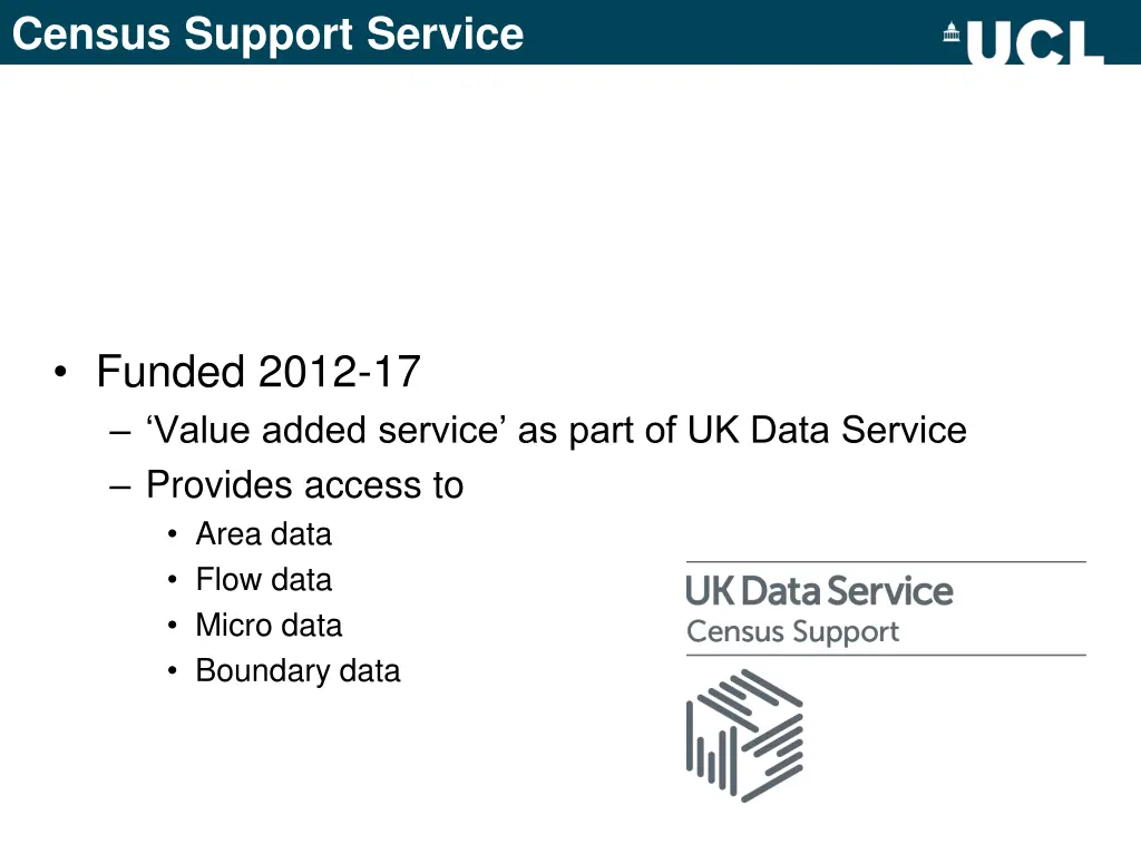 census support service