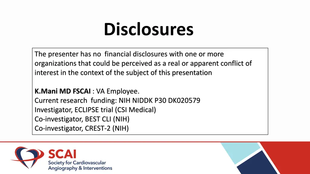 disclosures