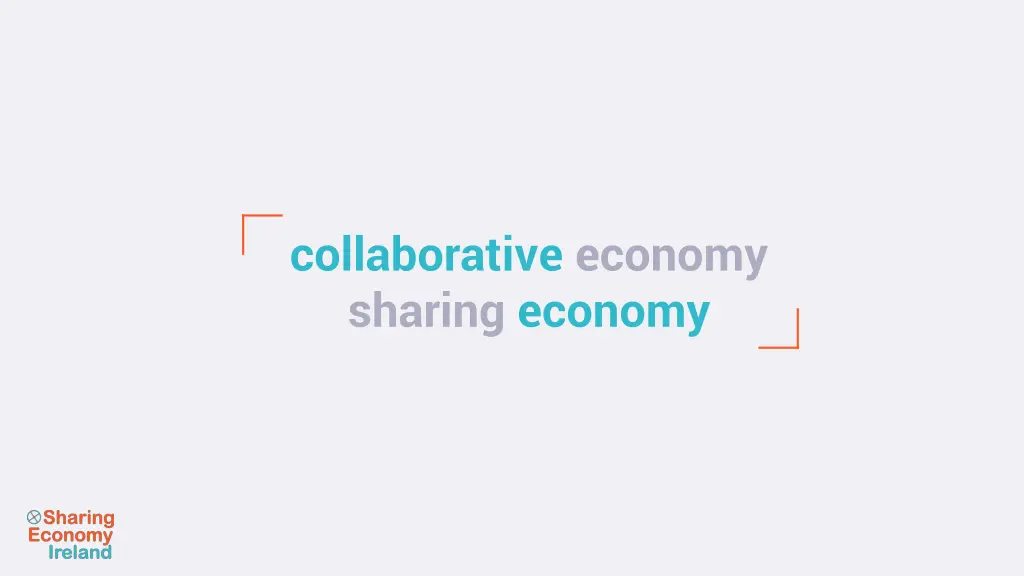 collaborative economy sharing economy