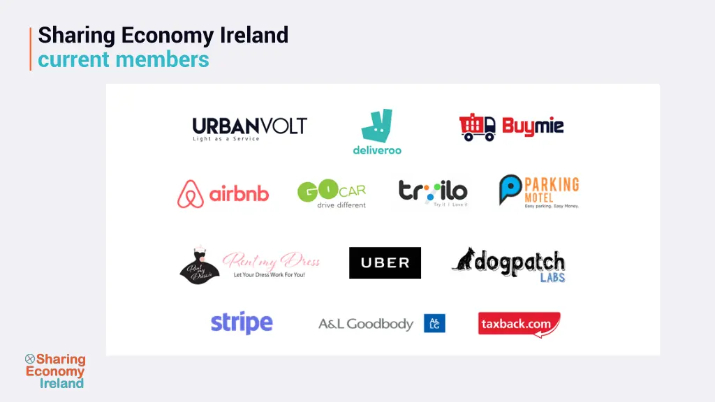 sharing economy ireland current members