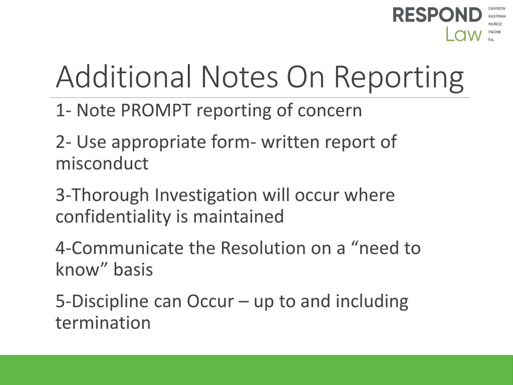 additional notes on reporting 1 note prompt