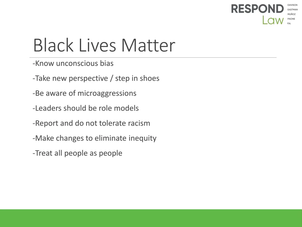 black lives matter know unconscious bias