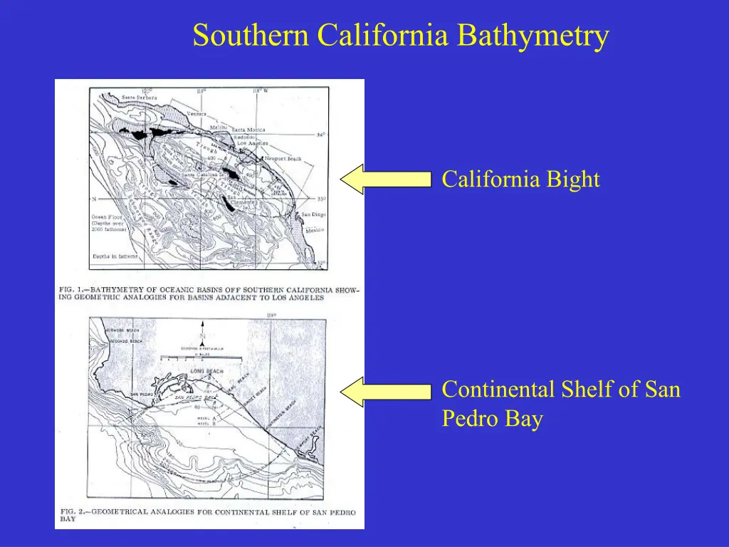 southern california bathymetry