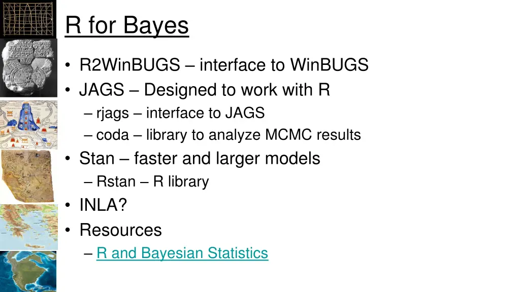 r for bayes