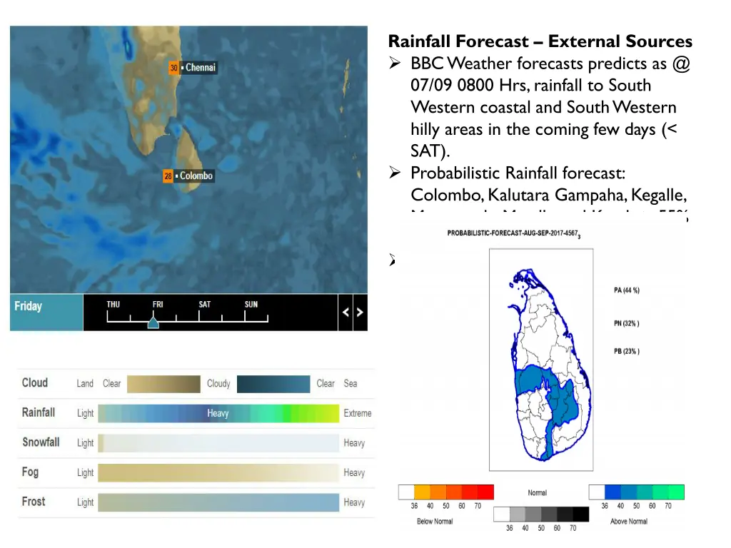 rainfall forecast external sources bbc weather