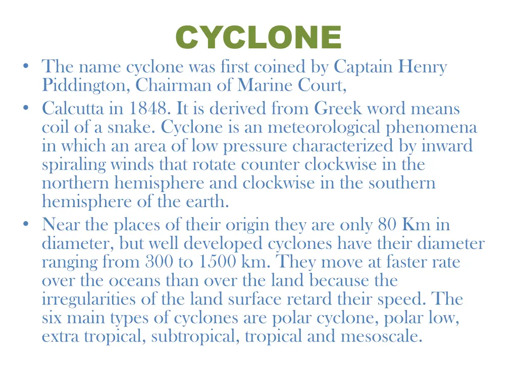 cyclone