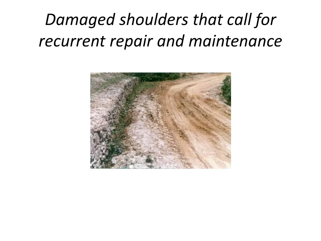 damaged shoulders that call for recurrent repair