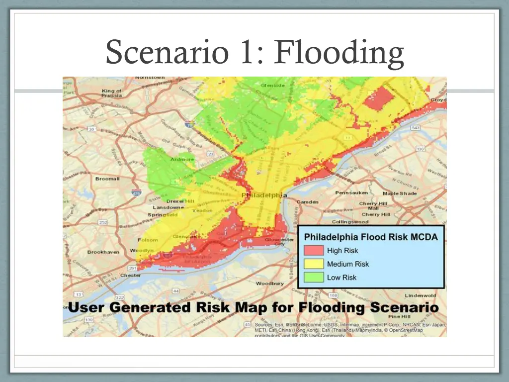 scenario 1 flooding 2