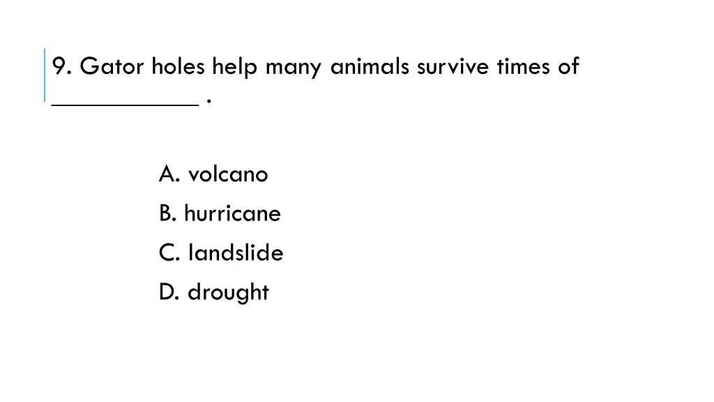 9 gator holes help many animals survive times of