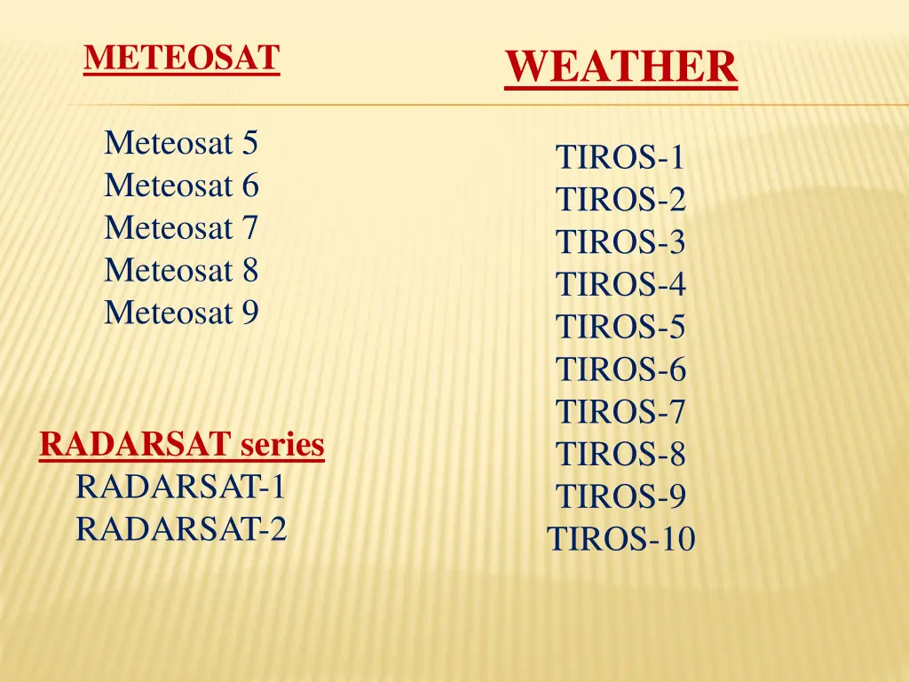 meteosat